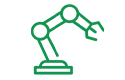 automation robotic arm icon