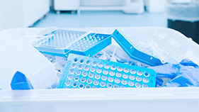 Discarded PCR Plastics