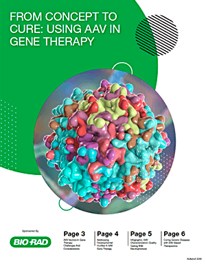 From Concept to Cure: Using AAV in Gene Therapy eBook Cover