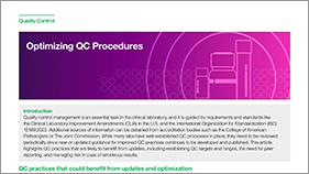Optimizing QC Procedures