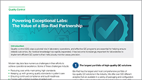 Powering Exceptional Labs Bio-Rad Partnership