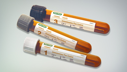 3 tubes of Inteliq Immunoassay Plus Control
