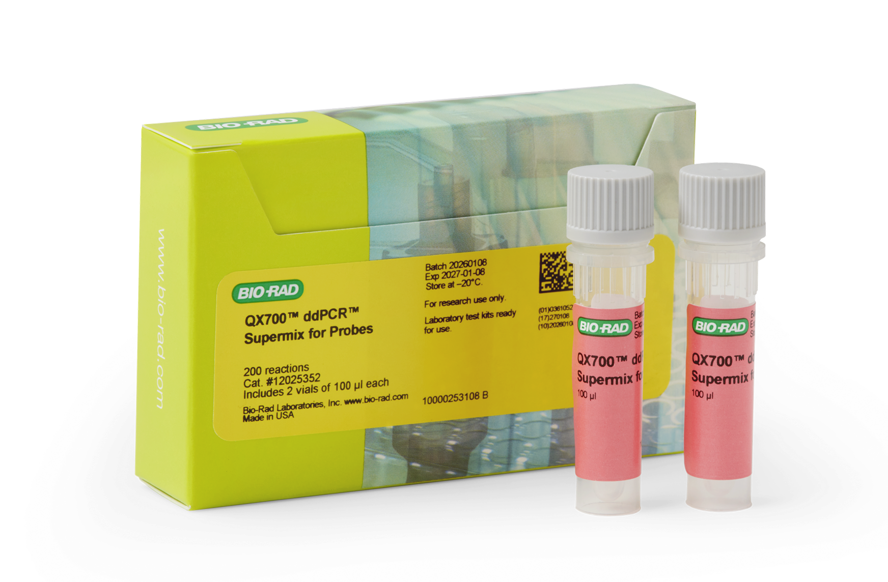 QX700™ ddPCR™ Supermix Probes #12025352 | Bio-Rad