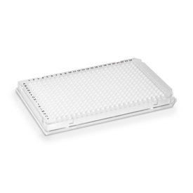 Hard-Shell® 384-Well PCR Plates, clear/clear, barcoded