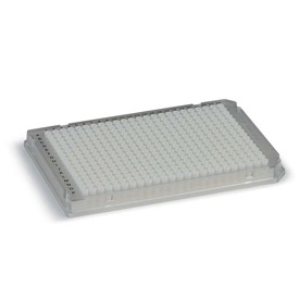 Hard-Shell® 384-Well PCR Plates, clear/white, barcoded