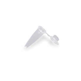 0.2 ml PCR Tubes with Flat Caps, high profile, clear