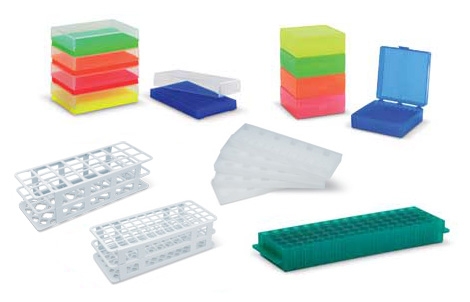 Storage Boxes and Plastic Racks