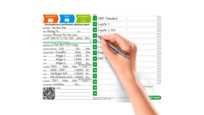 Western Blotting Post It Layout Pad