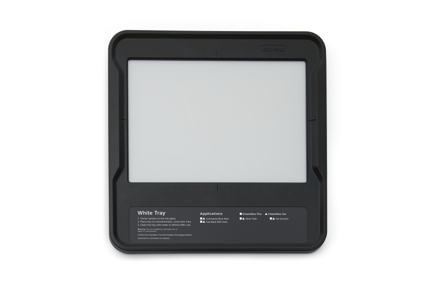 White Sample Tray for ChemiDoc Pro and Go Imaging Systems