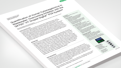 document laying flat front page of Application Notes flyer