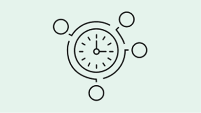 icon accelerate innovation workflow on time