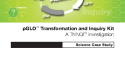 Cover of pGLO™ Transformation and Inquiry Kit Science Case Study: Malaria Transmission, Rev A