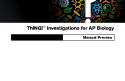 Cover of Preview of Teacher Guides to ThINQ! Investigations, Ver A