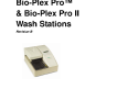Cover of Instruction Manual, Bio-Plex Pro and Bio-Plex Pro II Wash Stations, Rev B