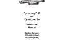 Cover of Instruction Manual, DynaLoop™ 25 and DynaLoop 90 Sample Loops, Rev C