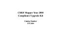 Cover of Instruction Manual, CHEF Mapper ROM Upgrade Kit (Y2K), Rev A