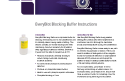 Cover of EveryBlot Blocking Buffer Instructions Flier