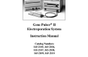 Cover of Instruction Manual, Gene Pulser II System, Rev C