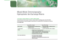 Cover of Mixed-Mode Chromatography: Hydrophobic Ion Exchange Resins Flier