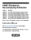 Cover of hFAB™ Rhodamine Housekeeping Antibodies Instruction Manual, Ver B