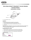 Cover of Instruction Manual, Gene Pulser MXcell™ ShockPod™ Cuvette Chamber, Rev A
