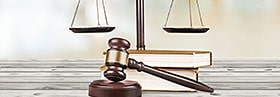 Image of scale and gavel
