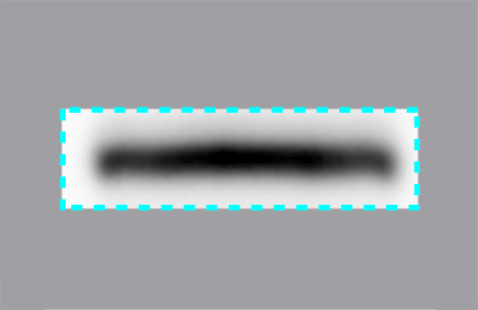 A depiction of a protein band and how the band volume is quantified  by measuring the signal intensity emitted by pixels within the protein band of a western blot image.