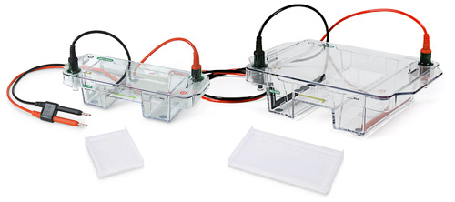 Horizontal electrophoresis gel boxes